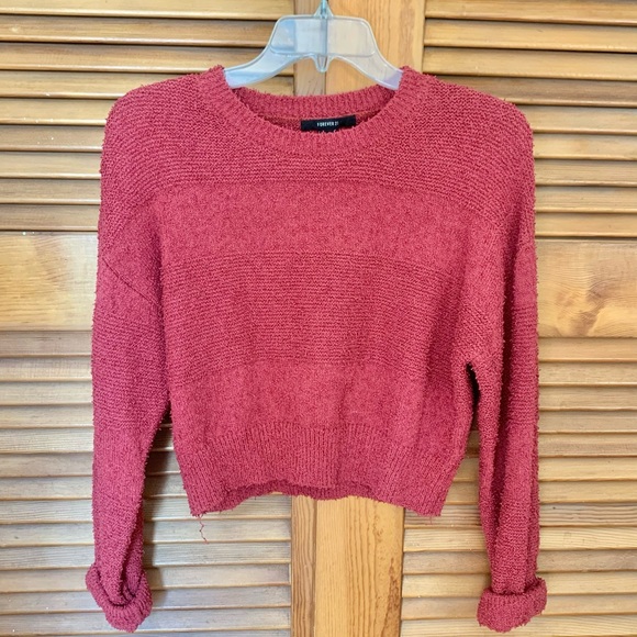 Forever 21 Red Sweater - Picture 1 of 3
